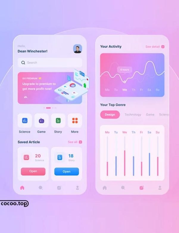 iOS记账APP界面设计 已有原型图